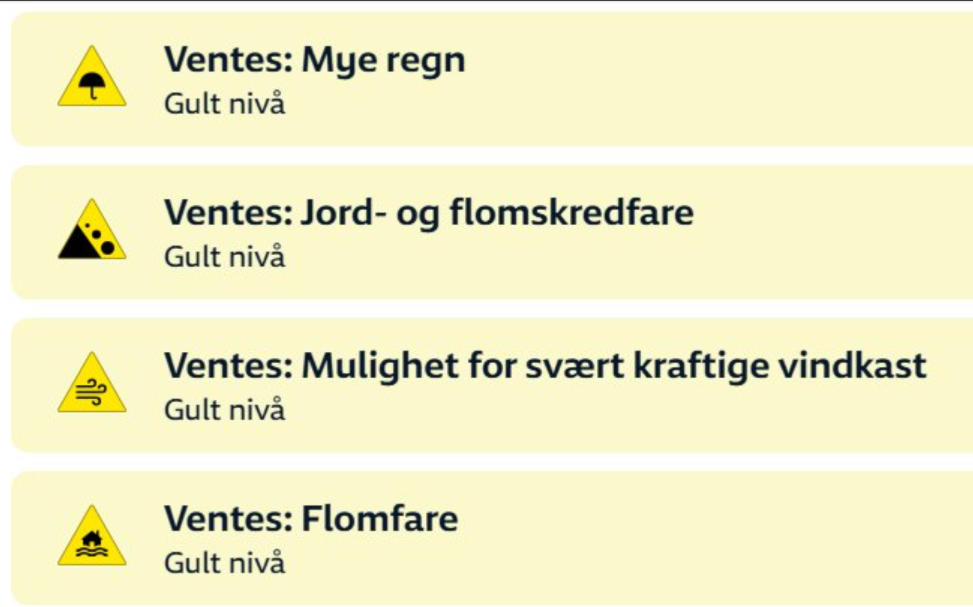 Avlyst løp 6. august